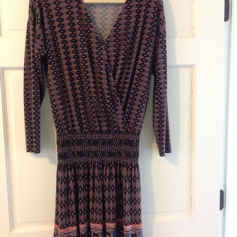 Boho style mini dress